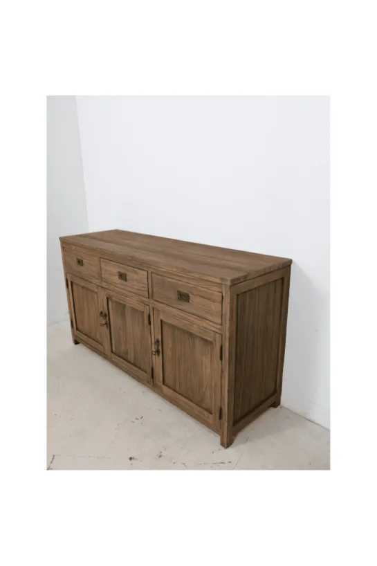 Landelijk Teak Houten Badkamermeubel – Rustiek 160 cm