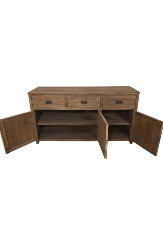 Landelijk Teak Houten Badkamermeubel – Rustiek 160 cm