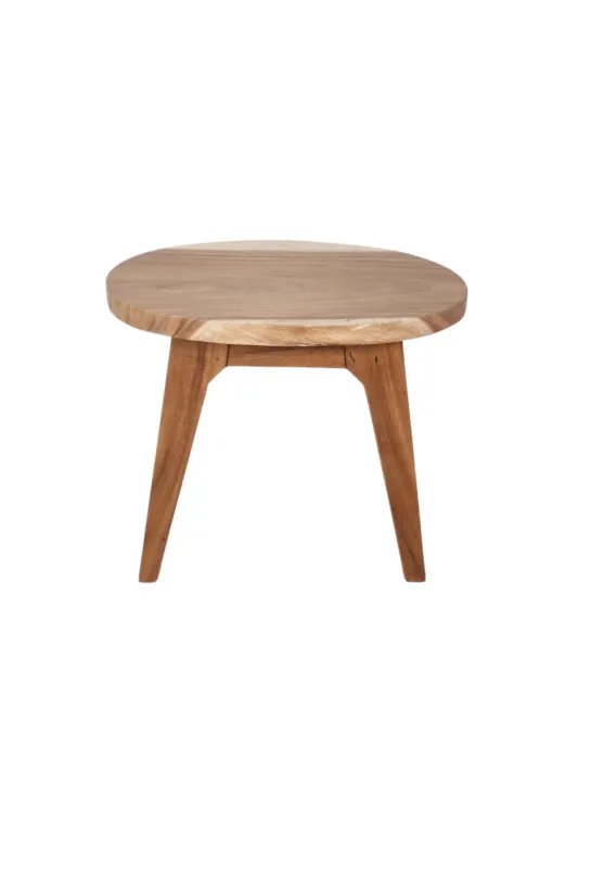 Lounge setje 2 stoelen en 1 tafeltje suar hout