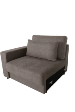 Luxe grote hoekbank – 350 cm – Plofbank – Grijs