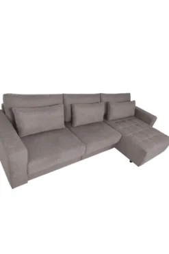 Luxe grote hoekbank – 350 cm – Plofbank – Grijs