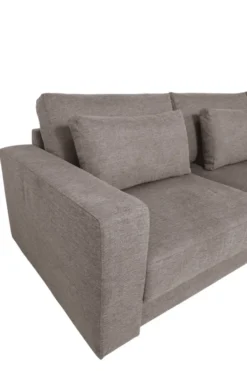 Luxe grote hoekbank – 350 cm – Plofbank – Grijs