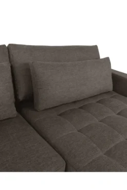 Luxe grote hoekbank – 350 cm – Plofbank – Grijs