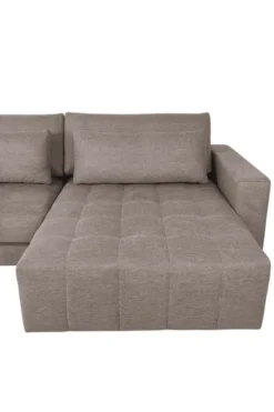 Luxe grote hoekbank – 350 cm – Plofbank – Grijs