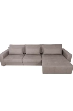Luxe grote hoekbank – 350 cm – Plofbank – Grijs