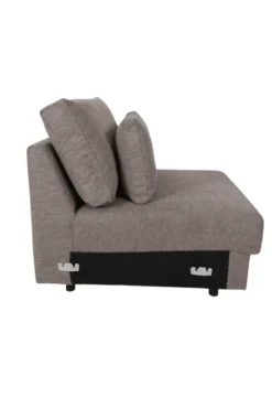 Luxe grote hoekbank – 350 cm – Plofbank – Grijs