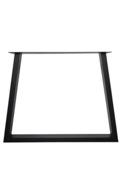 Metalen trapezium tafelpoot (set)