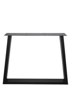 Metalen trapezium tafelpoot (set)