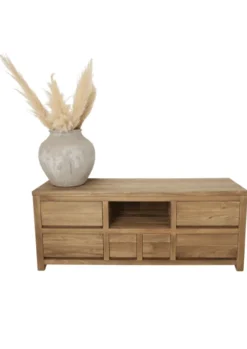 Modern teak houten tv meubel 150 cm