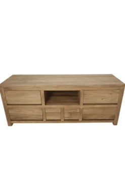 Modern teak houten tv meubel 150 cm
