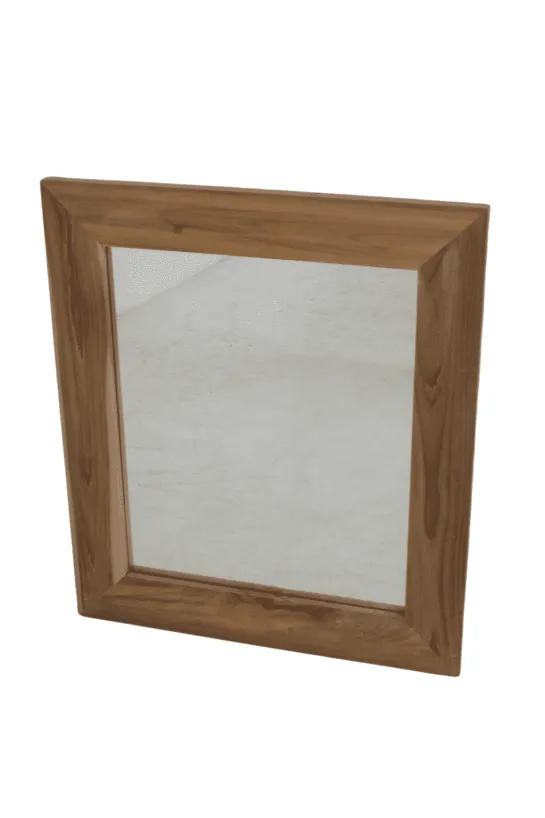 Nieuw teakhouten spiegels