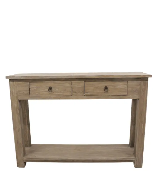 Ondiepe rustieke sidetable