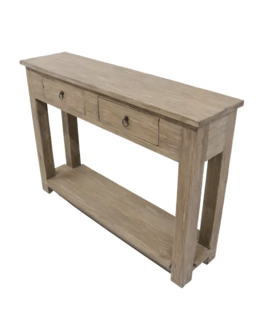 Ondiepe rustieke sidetable