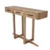Ondiepe teak halafel / muurtafel/sidetable