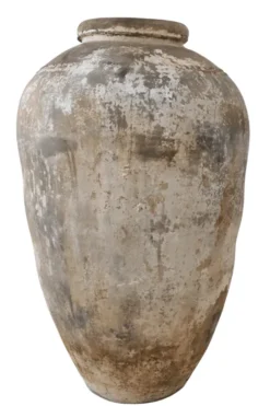 Oude Grote Kruik – Mega Formaat grijs beige