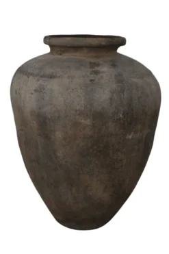 Oude landelijke grote kruik 90x90x110 cm