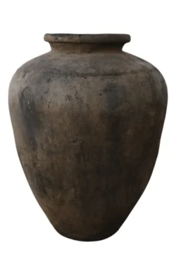 Oude landelijke grote kruik 90x90x110 cm