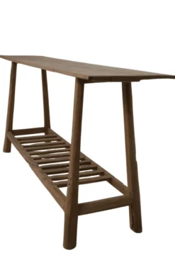 Oude Teak Houten Sidetable met Charme 200cm