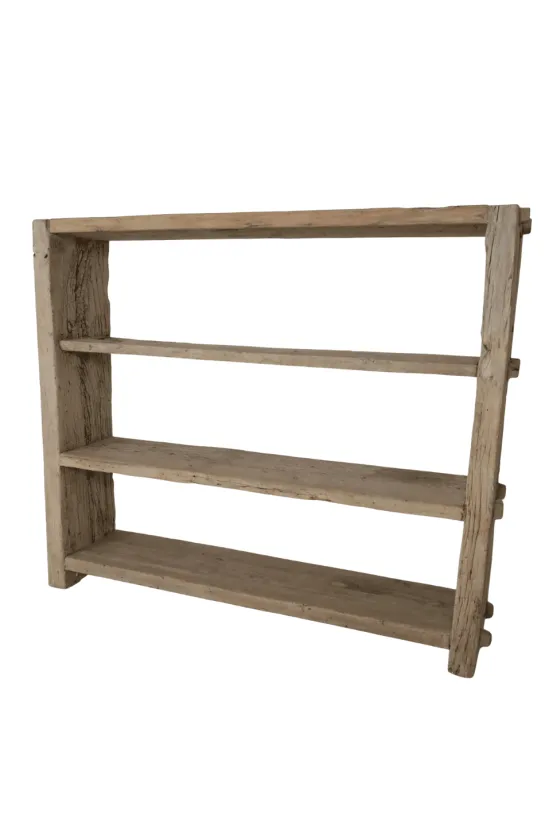 Oud Houten Rek / Boekenkast – Halfhoog