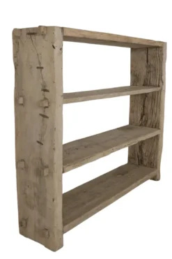Oud Houten Rek / Boekenkast – Halfhoog