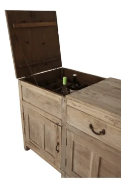 Oud Licht Houten Dressoir