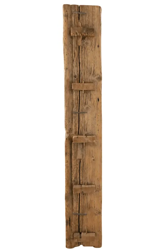 Oud robuuste Houten Boekenkast / Rek – Hoog