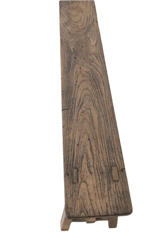 Oud Teak Houten Bankje – 120x20x46 cm