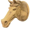 Paardenhoofd van hout