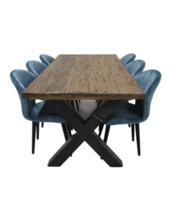 Railway mango hout eettafel