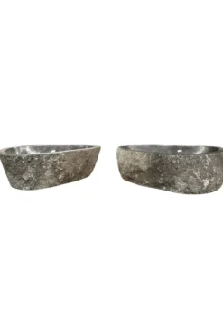 Rivierkei Wasbakken – Twin Set van 2