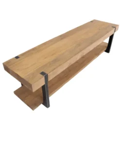Robuust Teak tv meubel dik blad