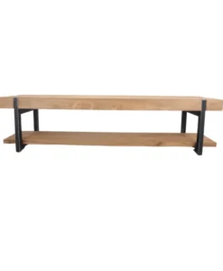 Robuust Teak tv meubel dik blad