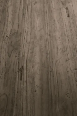 Ronde Massieve Teak Houten Eettafel 160 cm met Witte Kruispoot