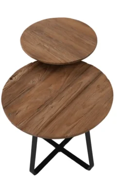 Ronde salontafel set