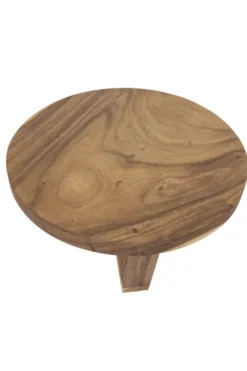 Ronde suar houten salontafel