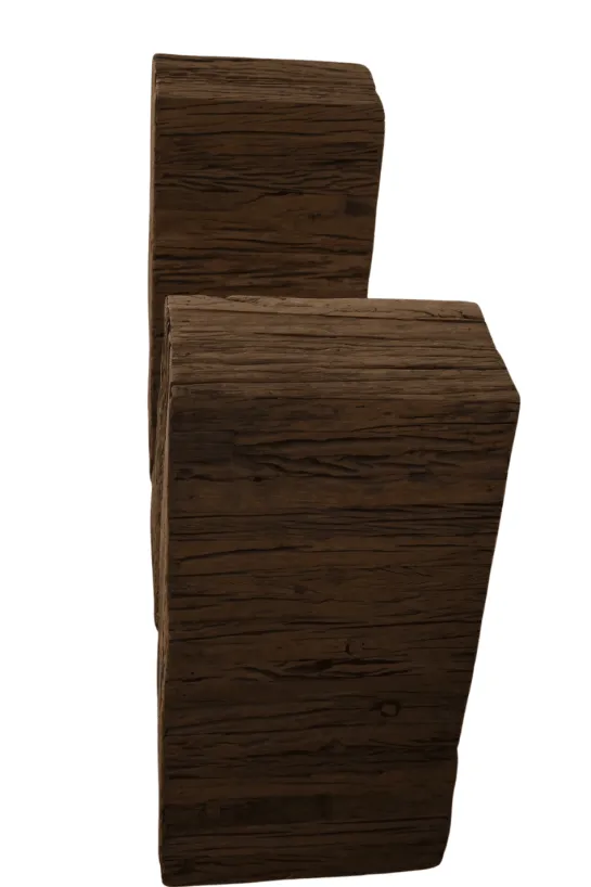 Rustieke Houten Pilaar
