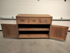 Rustiek teak dressoir 80/100 en 120