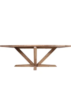 Ruwe stoere eettafel 220 cm