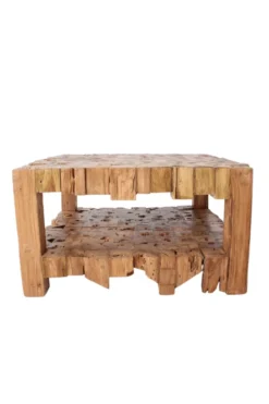 Salontafel met blokjes