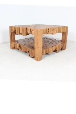 Salontafel met blokjes