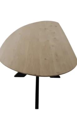 Scandinavisch organische vorm eiken eettafel 270 cm