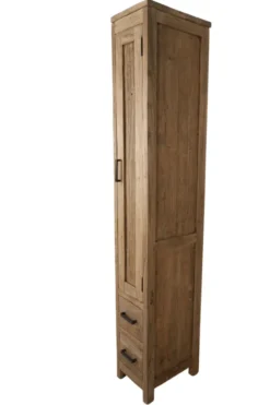 Smalle hoge badkamer kast