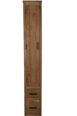 Smalle hoge badkamer kast