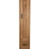 Smalle teakhouten badkamer kast 30x40x200 cm