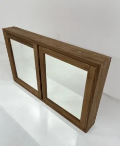 Spiegelkast gerecycled teakhout