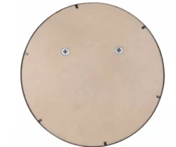 spiegel rond – 65 x 65 cm – zwart
