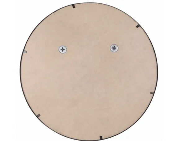 spiegel rond – 65 x 65 cm – zwart