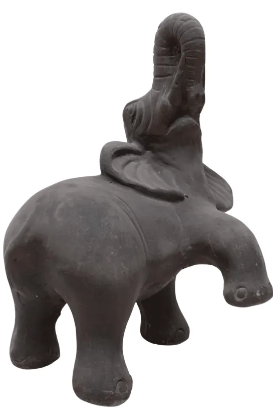 Stenen Tuinbeeld Olifant