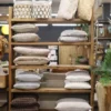 Stoer boekenrek oud hout