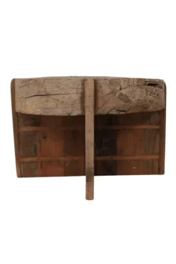 Stoere ronde bijzettafel
